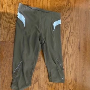 olive green bike shorts